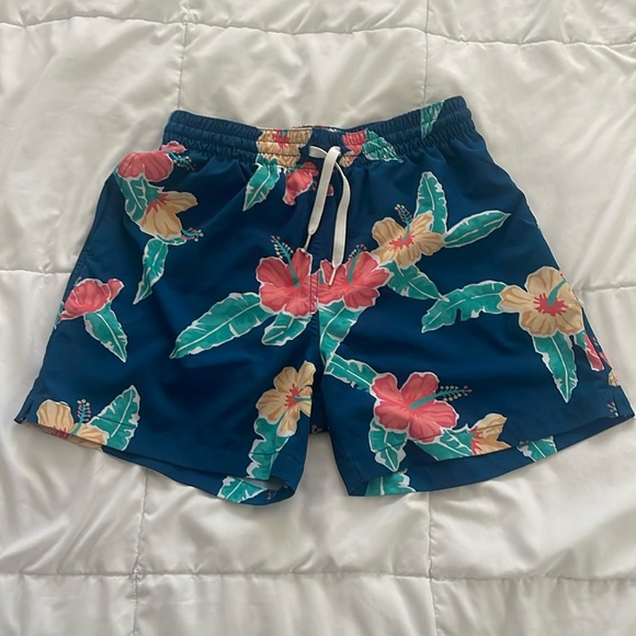 Chubbies shorts The Floral Reef Stretch Swim Trunk Men's size S - Picture 2 of 7